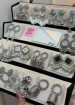 Luxury Party Wear Earrings Combo – 16 Pairs Designer Set