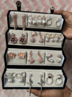 Elite Designer Earrings Combo – 16 Pairs Ethnic Collection - Image 2
