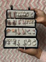 Elite Designer Earrings Combo – 16 Pairs Ethnic Collection