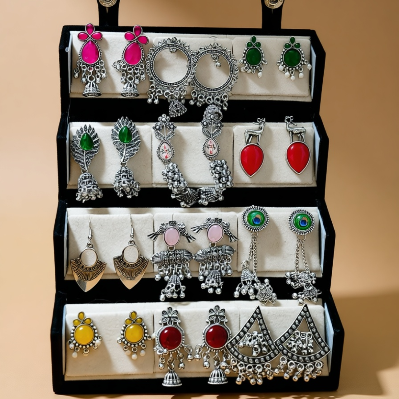 jhumka 283 ✨ Exclusive Designer Jhumka Set – Stylish Earrings Collection 💖 - Image 1