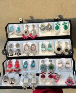 INDO-WESTERN 16 PCS JEWELLERY + BLACK BOX - Image 6