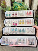 INDO-WESTERN 16 PCS JEWELLERY + BLACK BOX - Image 5