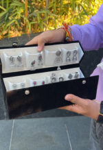 16 PAIR OXIDISED JHUMKAS + BLACK BOX - Image 4