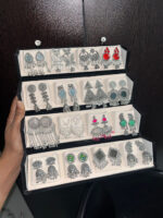 Premium Fashion Earrings Combo – 16 Pairs Designer Collection